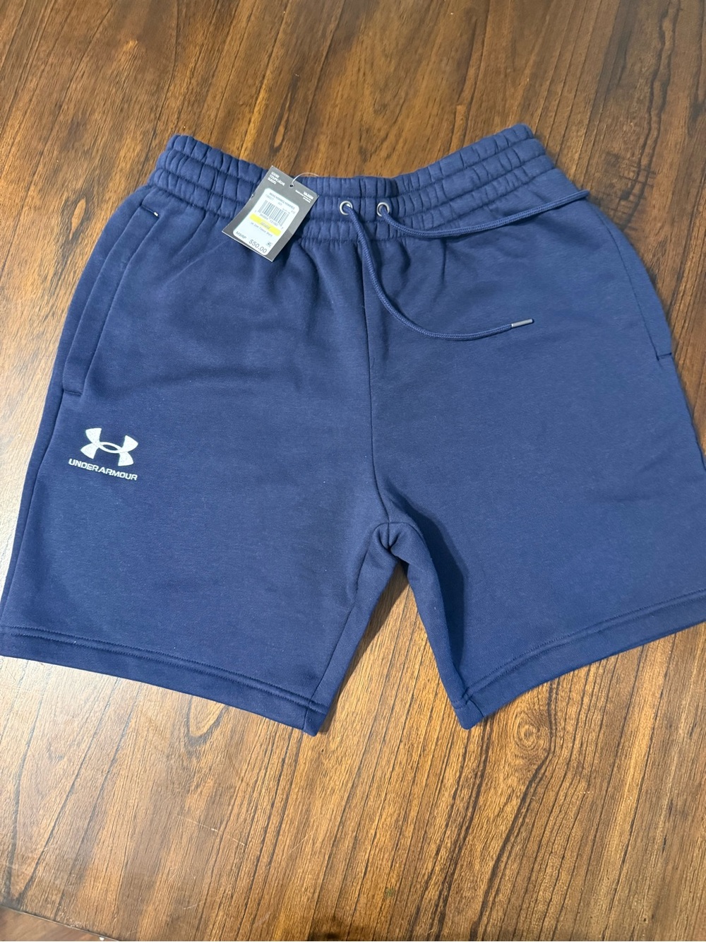 Under Armour Men’s Navy Athletic Fleece Shorts